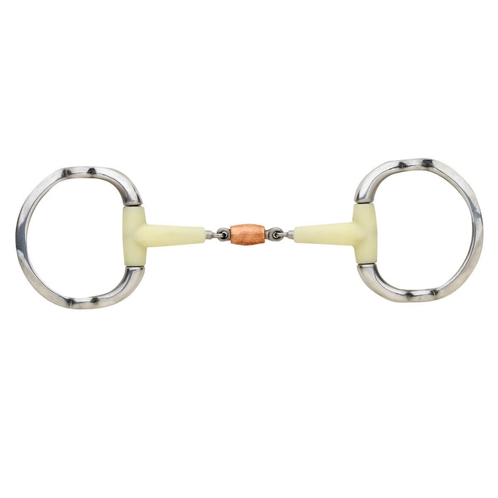 Happy Mouth® Contour Copper Roller Eggbutt Gag Bit - Equiluxe Tack