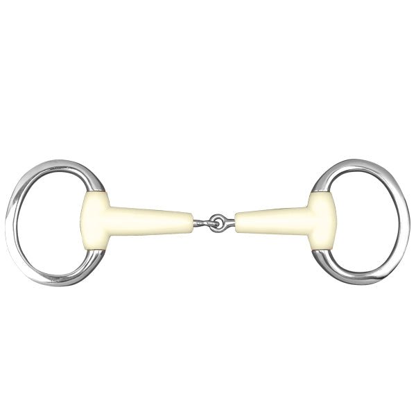 Happy Mouth® Flat Ring Jointed Eggbutt Bit - Equiluxe Tack