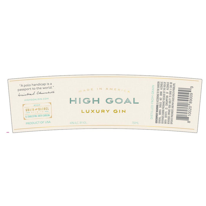 High Goal Luxury Gin