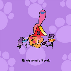 "Hope is always in style" WHIMSHOTS CANVAS