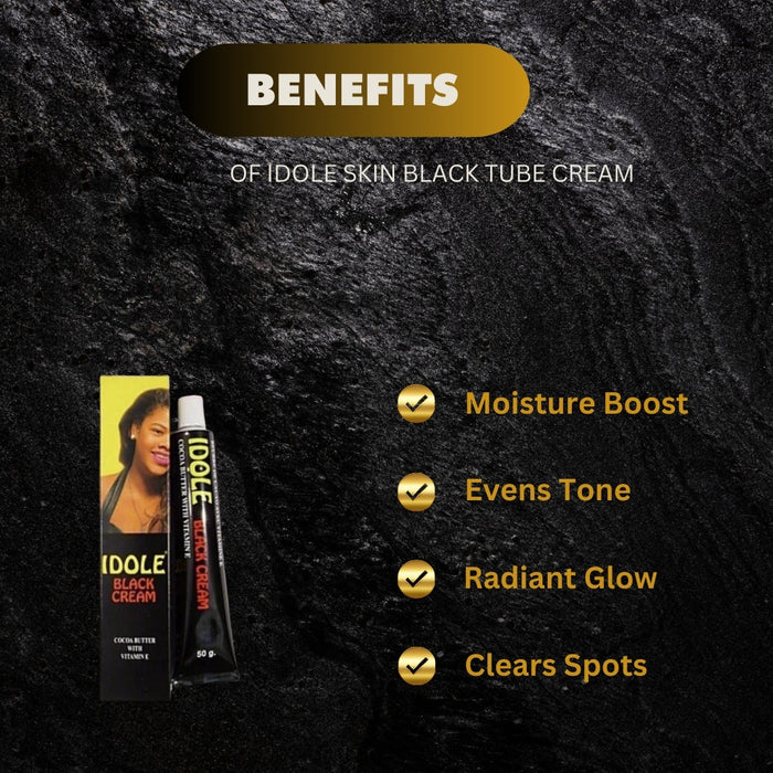 Idole Skin Lightening Black Tube Cream 1.76 oz