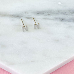 Initial Earrings