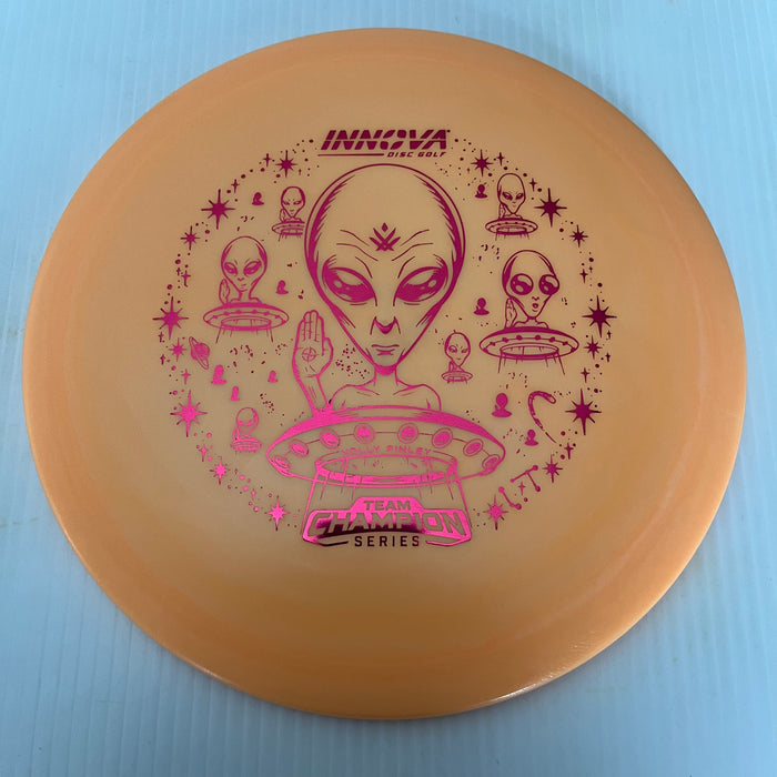 Orange/Hot Pink Stamp / 173-5 grams
