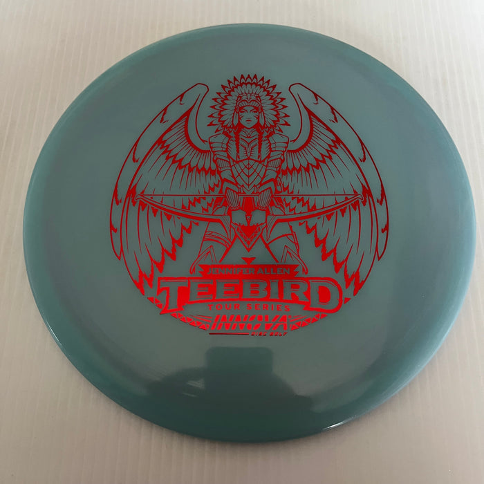 Light Blue/Red Stamp 9 / 173-5 grams