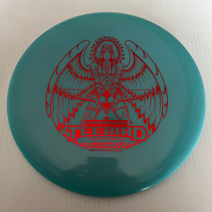 Seafoam/Red Stamp 12 / 173-5 grams