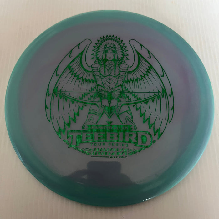 Pink & Seafoam/Green Sparkle Stamp 19 / 173-5 grams