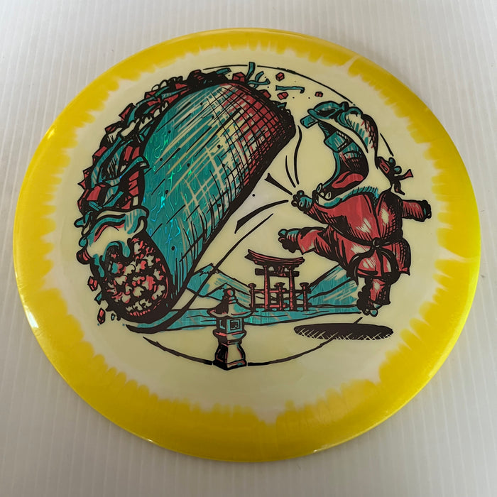 Yellow Halo/Teal Water Drip Pink Water Drip & Black Stamps/170g