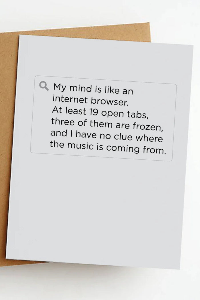Internet Browser Card