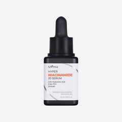 Isntree Hyper Niacinamide 20 Serum 20mL a high-strength Korean lightweight treatment designed to control excess sebum, minimize enlarged pores, brighten the complexion, and fade hyperpigmentation
