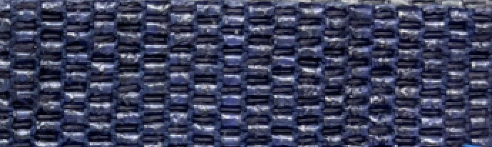 Italian Performance Woven Raffia Fabric in Navy