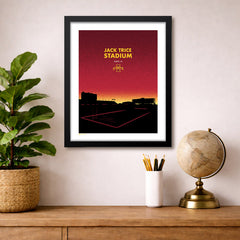 Jack Trice Stadium Landmark Print