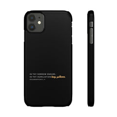 Keep Patience Phone Case