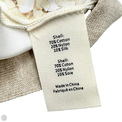 Kimono By L Agence In Tan & White, Size: Xs