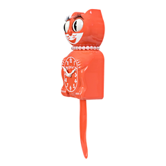 Kit-Cat Klock Living Coral Lady - Made in U.S - Time for a Clock
