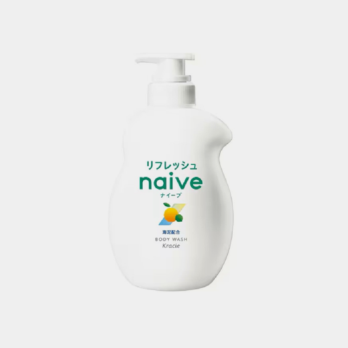 Kracie Naive Body Wash Sea Mud 530mL