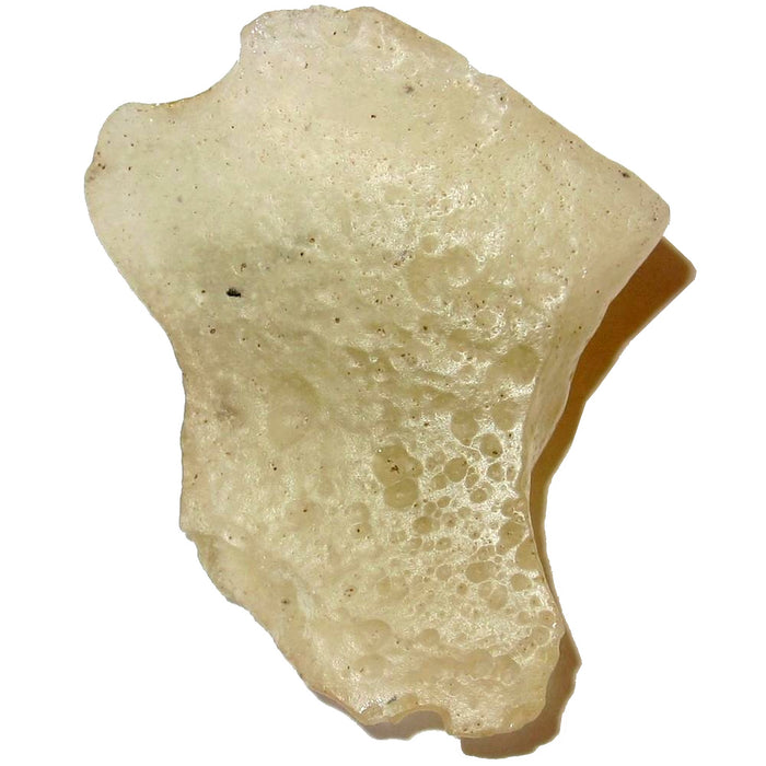 yellow nugget of libyan desert glass meteorite