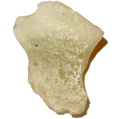 yellow nugget of libyan desert glass meteorite