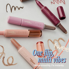 Fwee Long-Lasting Dual Coloring Stick Eye Shadow Nudie Glow Australia