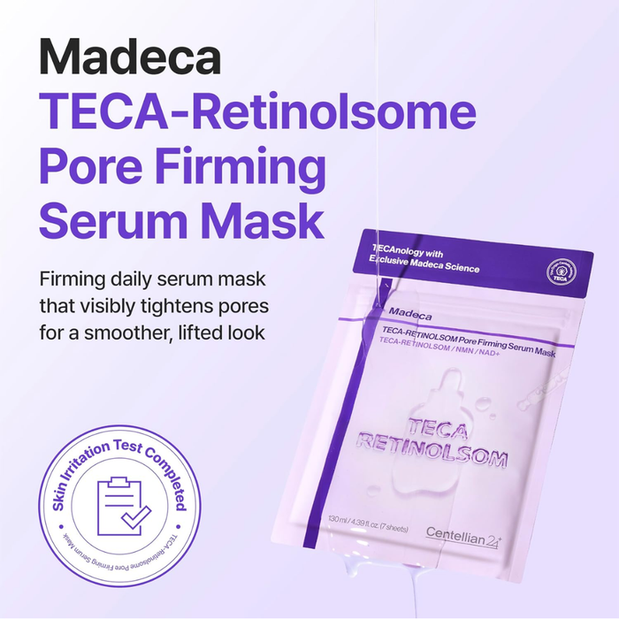 Centellian24 Madeca Teca-Retinolism Pore Firming Serum Mask Nudie Glow Australia