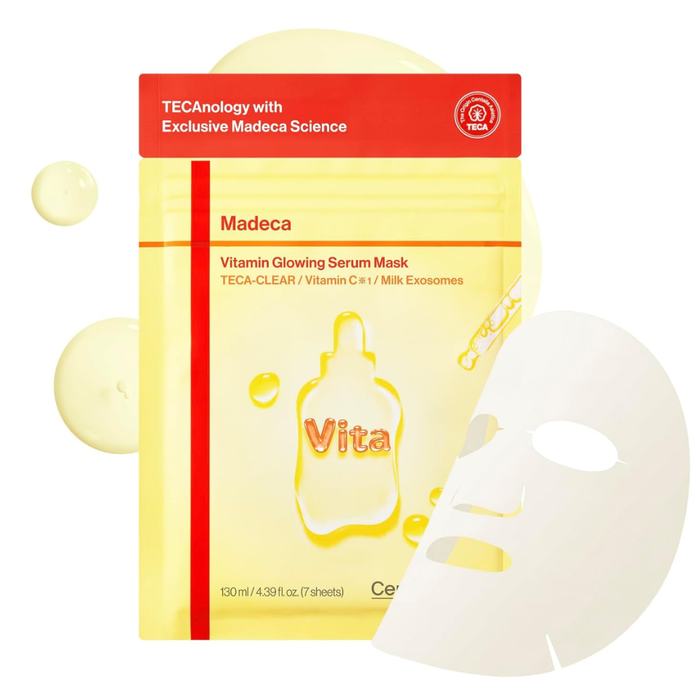 Centellian24 Madeca Vitamin Glowing Serum Mask Nudie Glow Australia