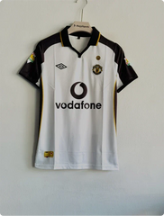 MANCHESTER UNITED 2001-02 AWAY KIT POLO PREMIUM