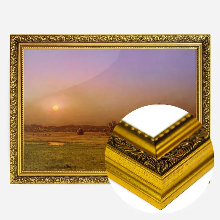 21x30cm | 8¼ x 11¾in / Gold Ornate Frame