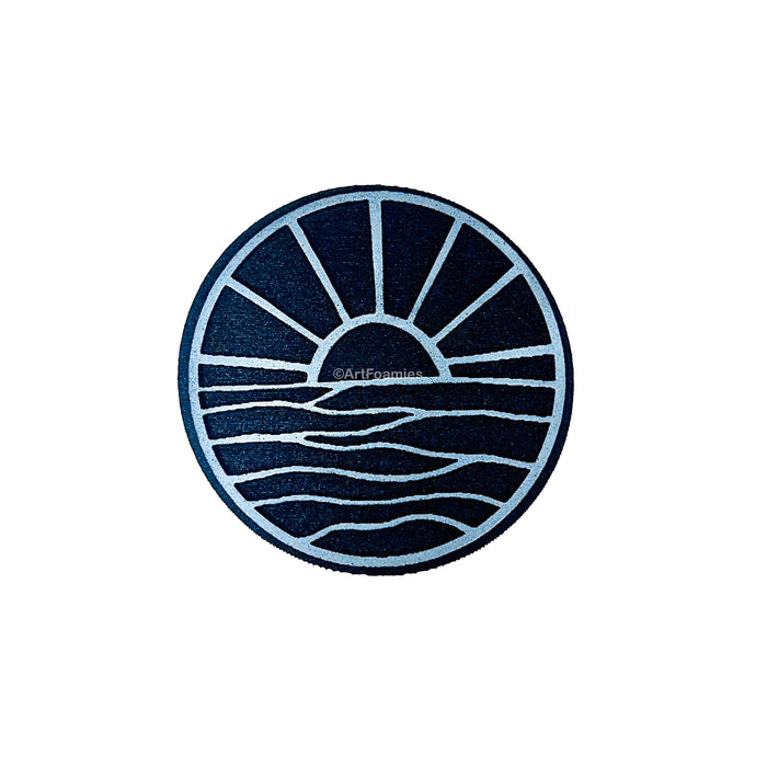Maxi Moon | Stained Glass Sunset | Foam Stamp