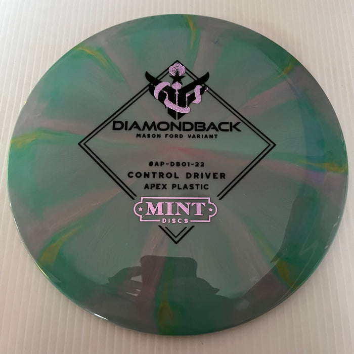 Swirly Green & Pink/Lavender Carbon & Black Stamps/173g