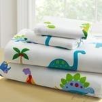 Olive Kids Dinosaur Land Twin Sheet Set-Fussbudget.com
