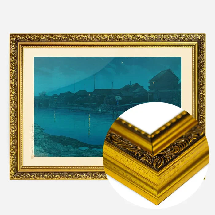 21x30cm | 8¼ x 11¾in / Gold Ornate Frame