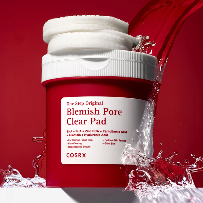 COSRX One Step Original Blemish Pore Clear Pad Nudie Glow Australia