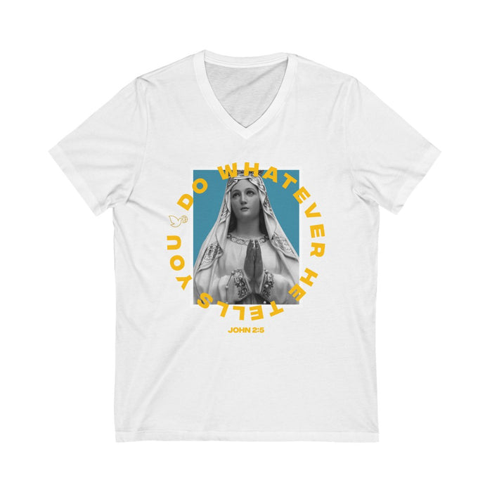 Our Lady of Lourdes Unisex V-Neck