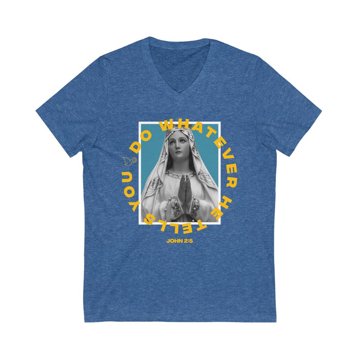 Our Lady of Lourdes Unisex V-Neck