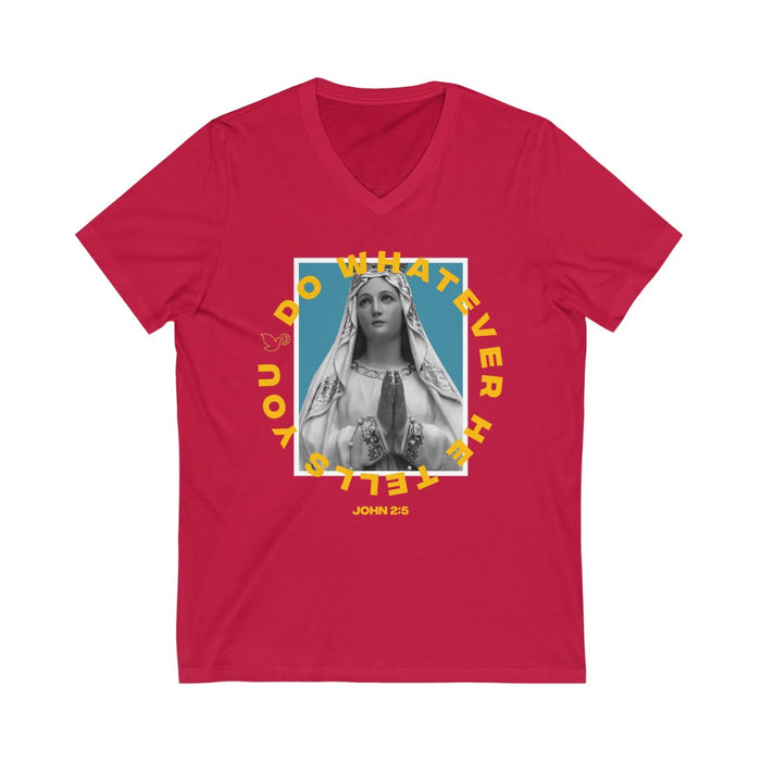 Our Lady of Lourdes Unisex V-Neck