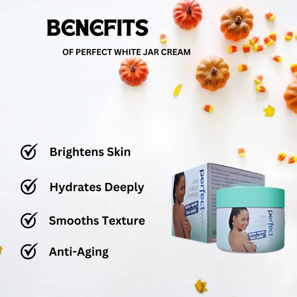 Perfect White Lightening Combo Set (Serum, tube cream, Soap and JAR Cream )