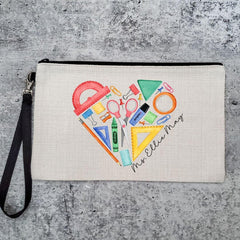 Personalized Teacher Tote Bag - Preschool Teacher Appreciation Gift - Custom Teacher Appreciation Gift Bag - End of Year Gift From Child
