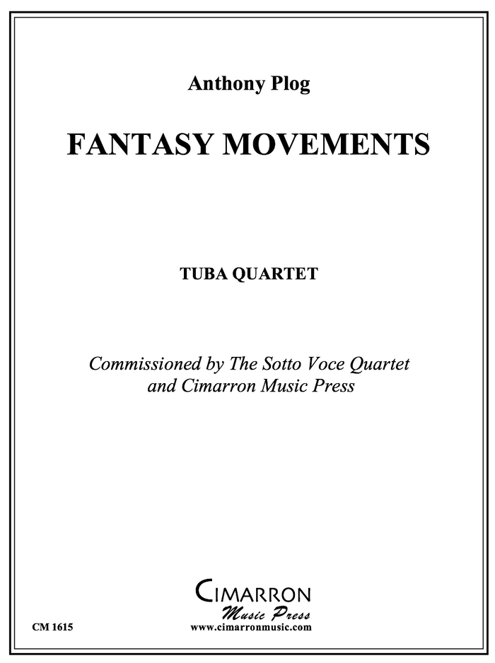 Plog - Fantasy Movements - Tuba Quartet