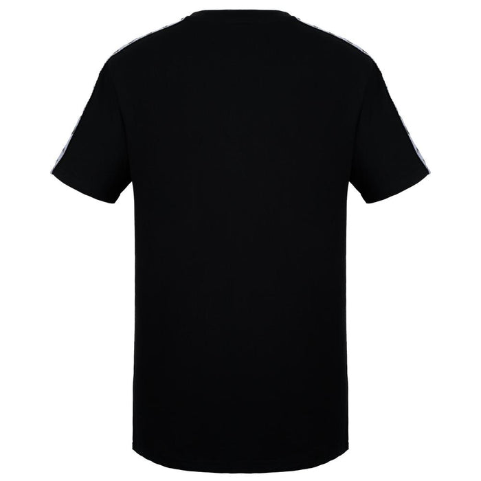 Polera Kappa Men Color Block Black Grey White