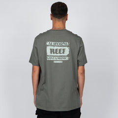 Polera Reef Men Santa Monica Green