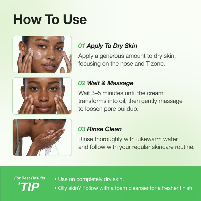 Fully Pore Peptide Sebum Melting Cream To Oil Nudie Glow Australia