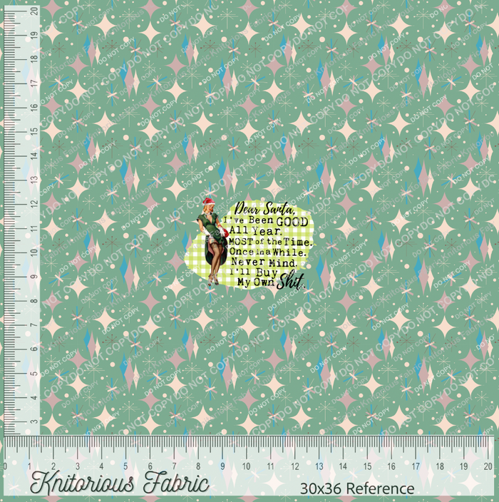 Buy My Own / Cotton Lycra / 30x36