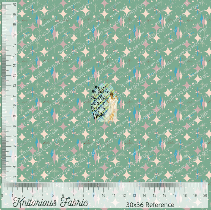 Wine / Cotton Lycra / 30x36