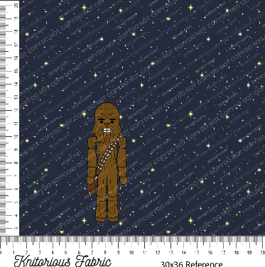 Fuzzball / Cotton Lycra / 30x36