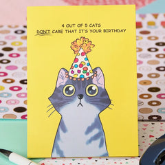 Purrfect Cat Birthday Card