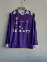 REAL MADRID 2016-17 AWAY KIT RONALDO FULLSLEEVE PRINTED PREMIUM