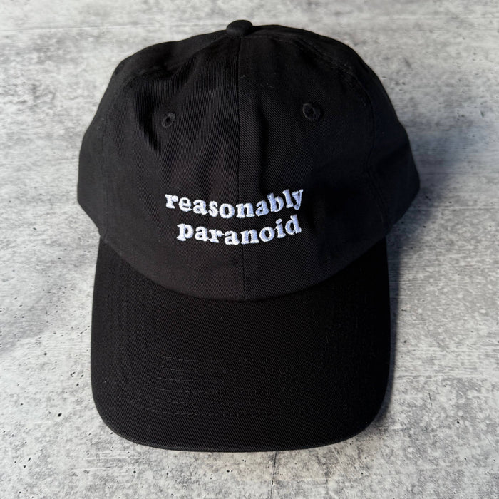 'Reasonably Paranoid' Baseball Cap