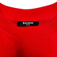 Red Logo Sweater - M