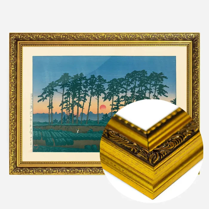 21x30cm | 8¼ x 11¾in / Gold Ornate Frame