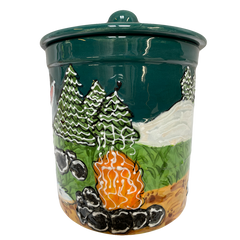 Siberian Husky Treat Jar