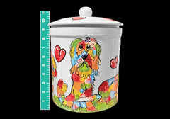 Siberian Husky Treat Jar